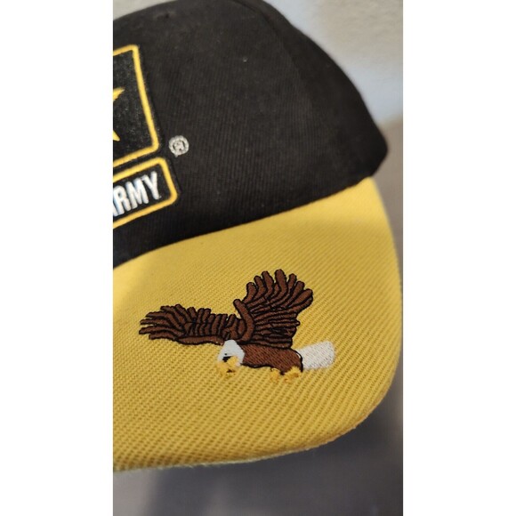United States Army Star Hat Baseball Cap Eagle on Front Visor USA - Picture 10 of 16